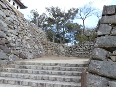 淡路・洲本城址にて・・・