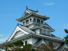 近江・長浜城址にて・・・