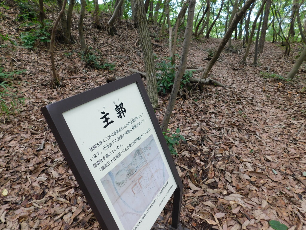 播磨・鷹尾山城址にて・・・