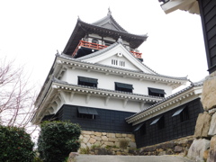 伊予・川之江城跡にて・・・