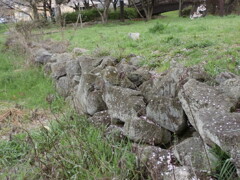 近江・坂本城址にて・・・