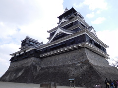 肥後・熊本城址にて・・・