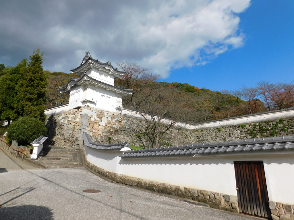 播磨・龍野城址にて・・・