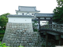 近江・水口城址にて・・・