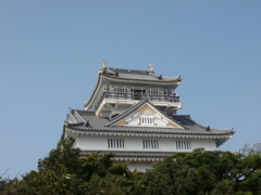 美濃・岐阜城址にて・・・
