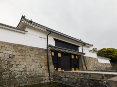 山城・二条城址にて・・・