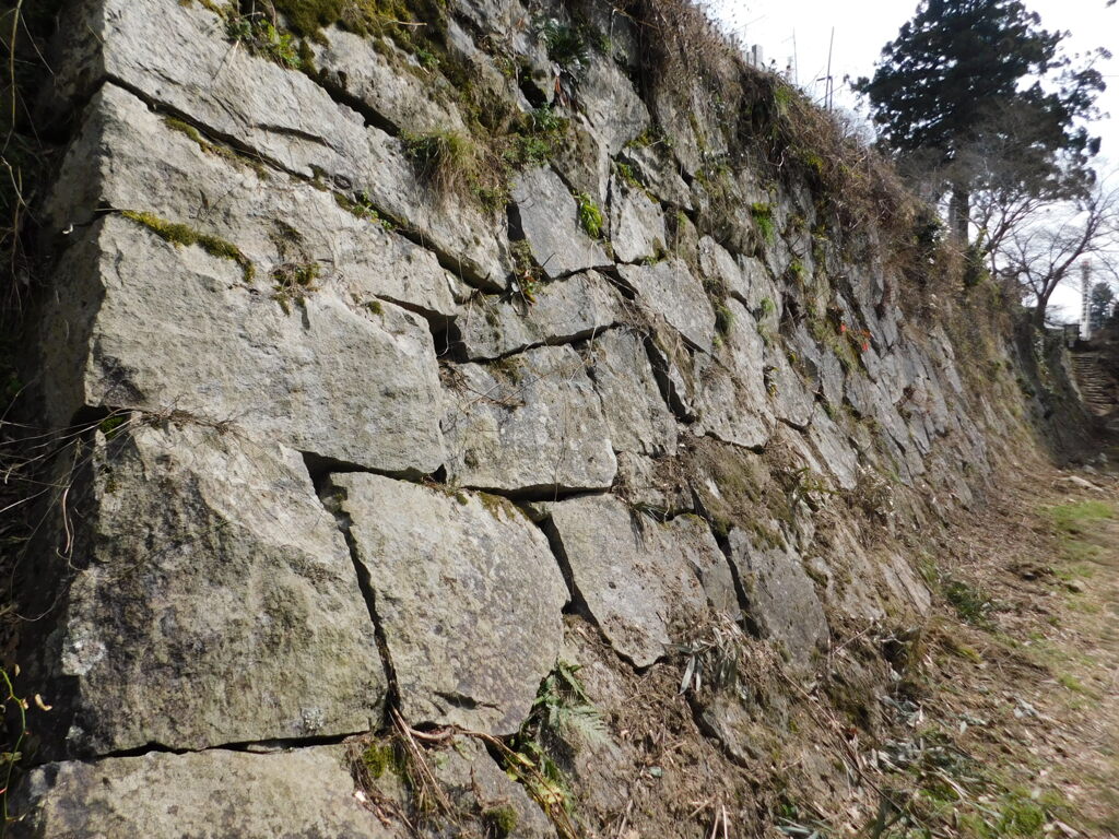 近江・観音寺城跡にて・・・