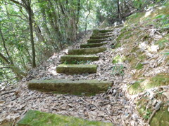 播磨・岡城跡にて・・・