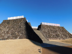 甲斐・甲府城址にて・・・