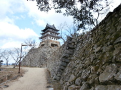 淡路・洲本城址にて・・・