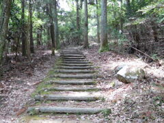 播磨・葛西山城跡にて・・・