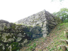 能登・七尾城址にて・・・