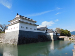 駿河・駿府城址にて・・・