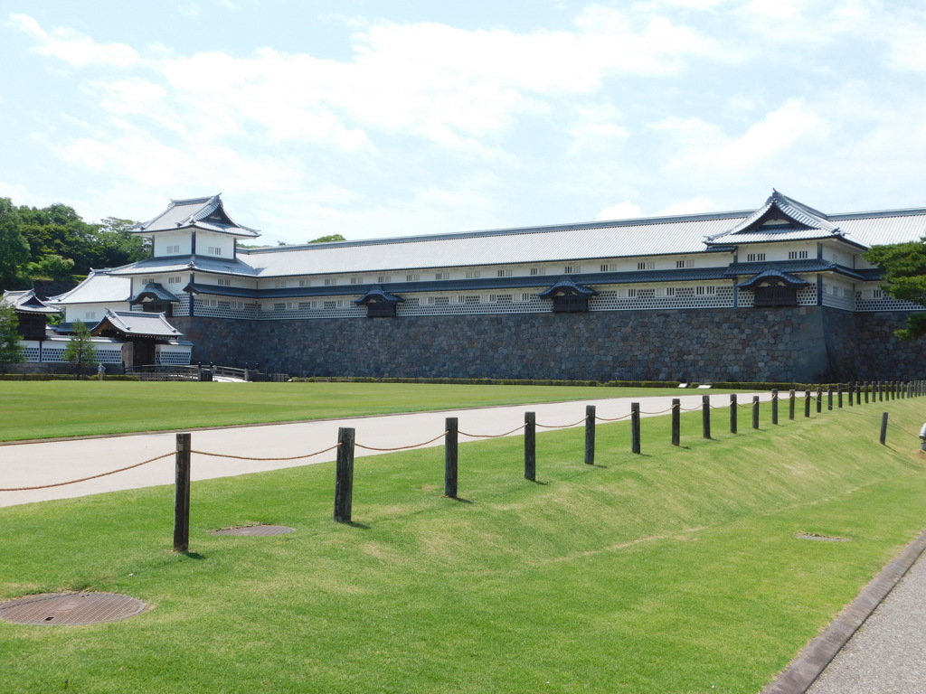 加賀・金沢城址にて・・・
