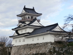 美濃・富山城址にて・・・