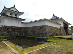丹後・田辺城址にて・・・