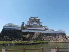 河内・岸和田城址にて・・・