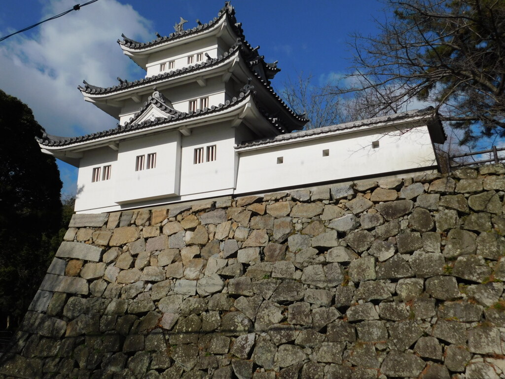 伊勢・津城址にて・・・