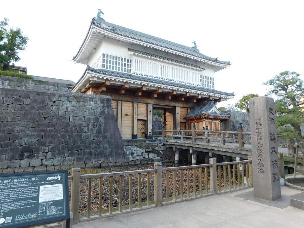 薩摩・鹿児島城址にて・・・