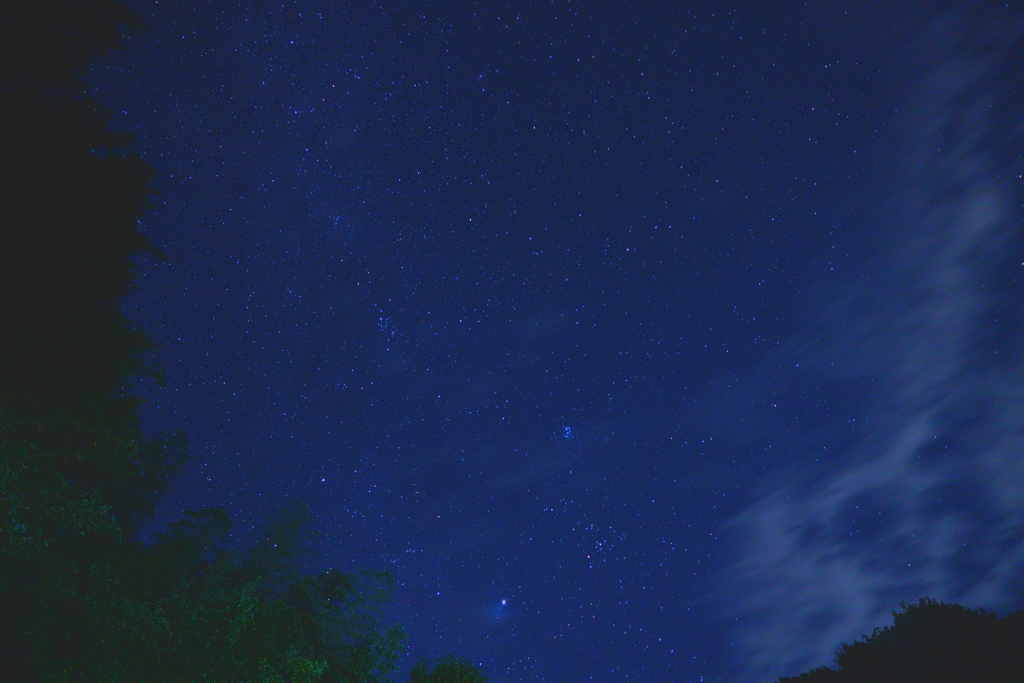 田舎の星空