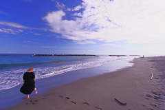 空海砂浜