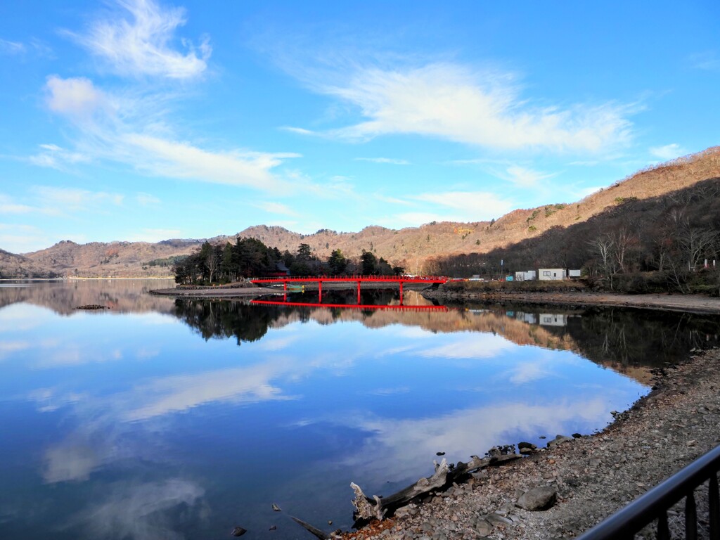 赤城神社への橋