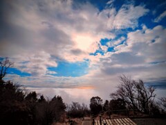 雲海と太陽