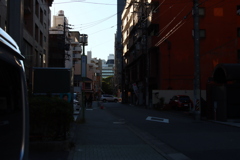 日没路地裏