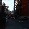 日没路地裏