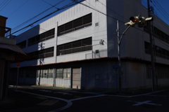 知らない道、知らない建物
