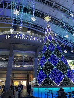博多駅のクリスマス