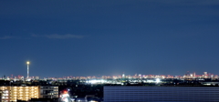 二つの塔が紡ぐ東京夜景