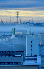 10・27霧立つ朝①  10・27霧立つ朝①