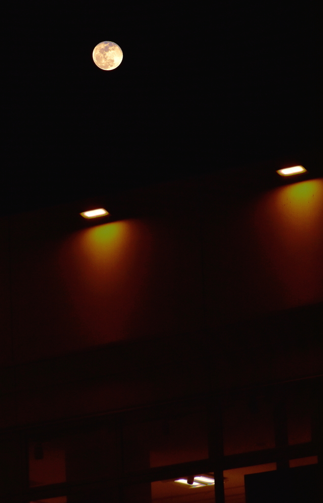 満月の夜の境界線