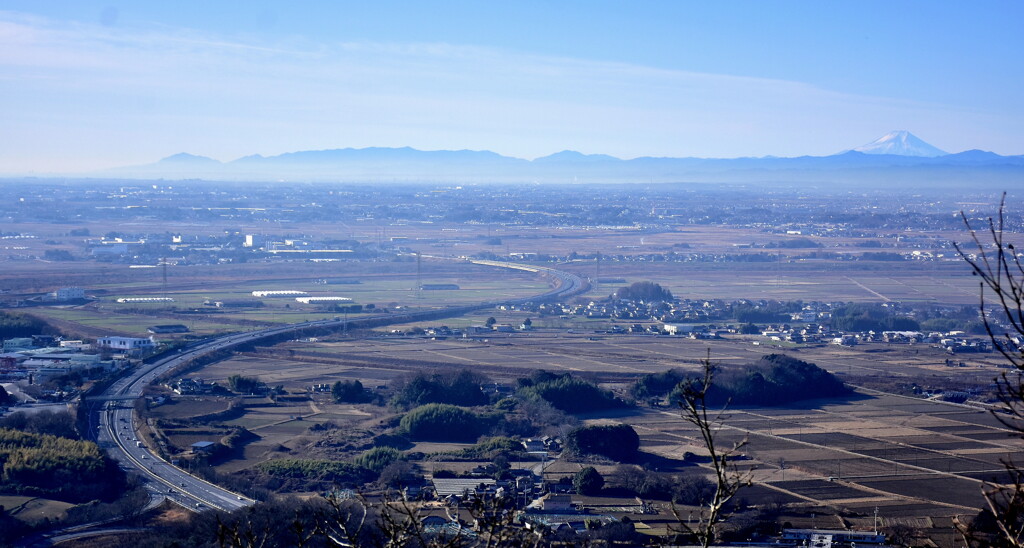 富士山へ続く道