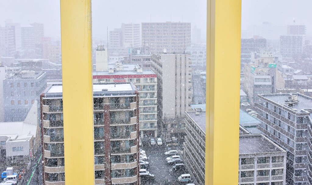 雪の降る街を①