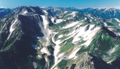 剱岳から・山々の記憶