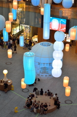 都会の灯火の舞②