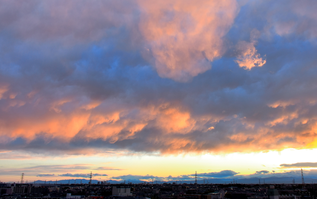 夕陽の彩る舞台