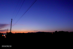夕焼け
