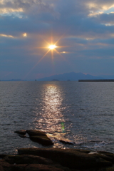 元宇品海岸沿い