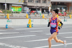 全国男子駅伝を応援しています。長野県選手