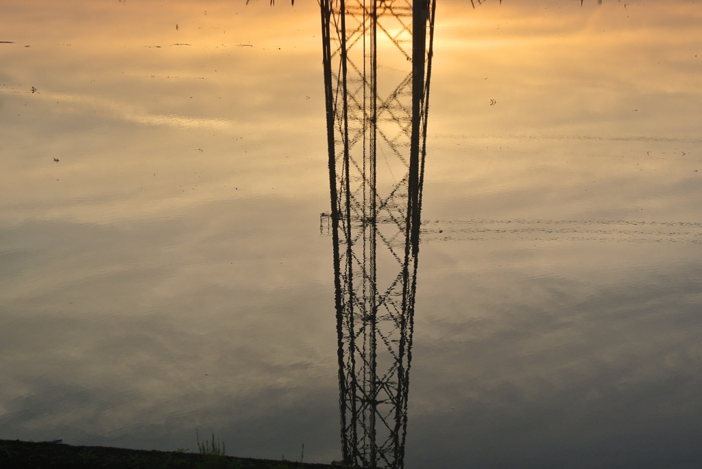夕暮れ