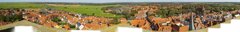 From Ribe Cathedral:West,East-Southeast