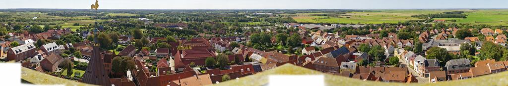 From Ribe Cathedral : Southeast to West
