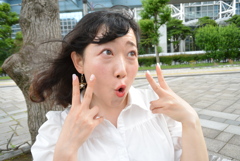 友人の変顔　DSC_0069