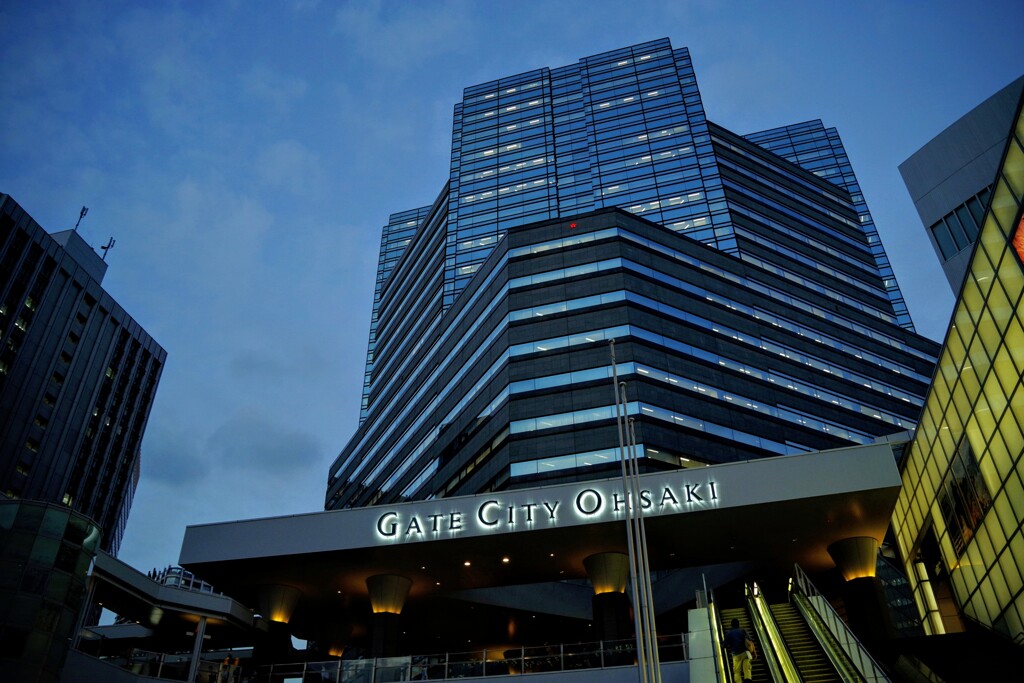 駅ﾋﾞﾙ夕景