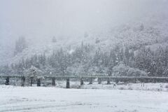 そして雪になる...
