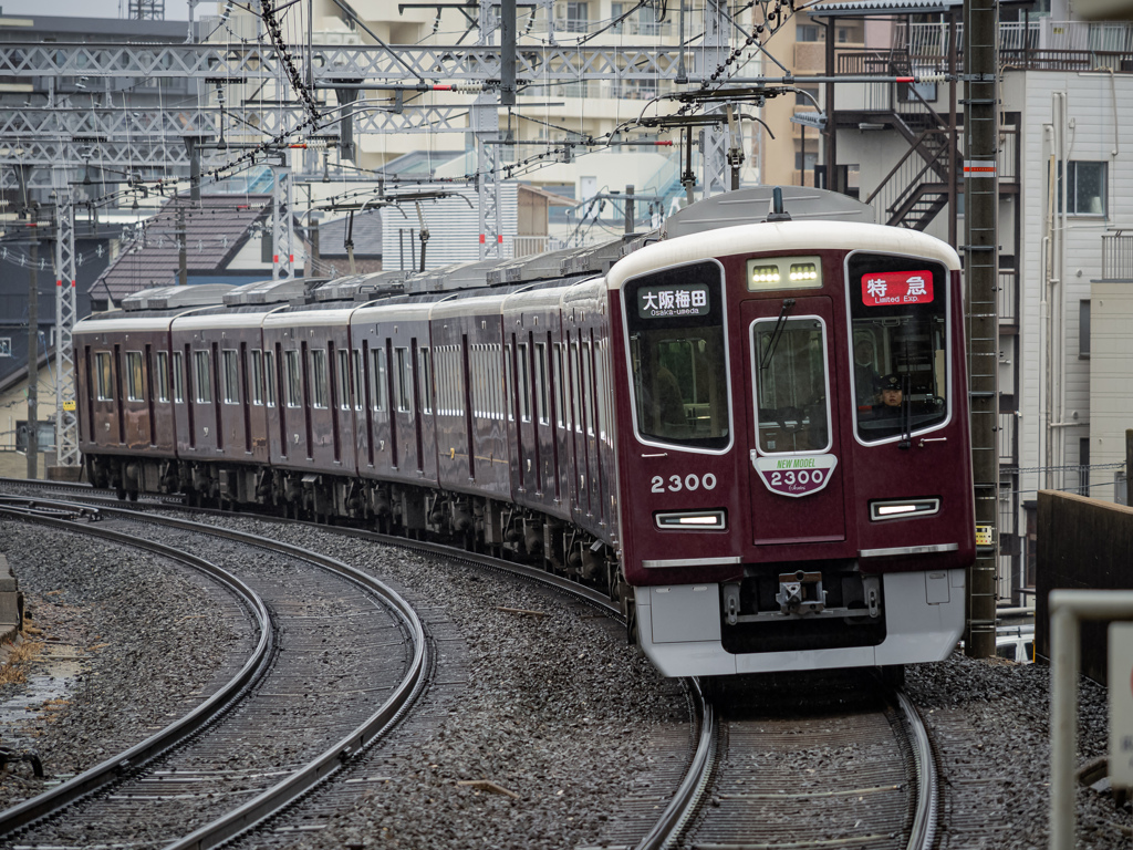 阪急新2300系@西京極
