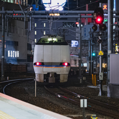 しらさぎリニューアル らくラクびわこ@大阪駅
